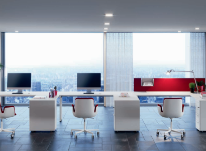 Corner desk Computer desk Study room Office furniture Computer furniture 3 pcs. set